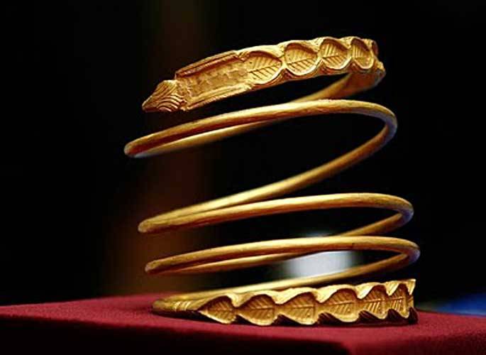 bracciali d'oro in transilvania