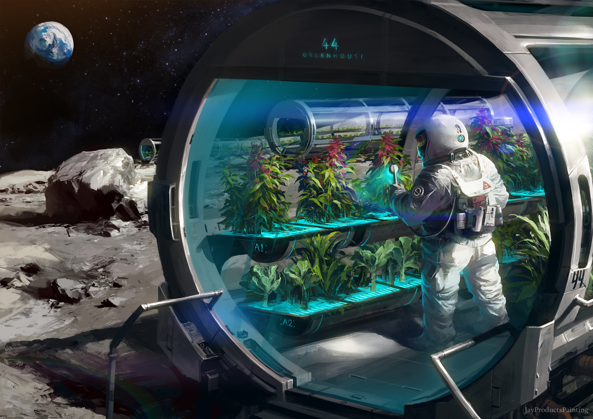 space farming