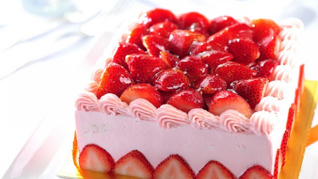 torta di fragole