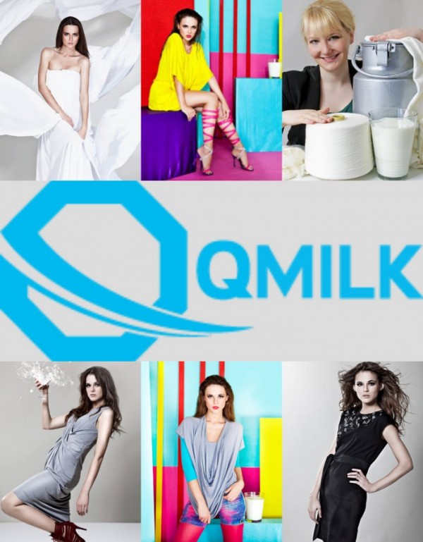 QMilch, tessuti fatti di latte