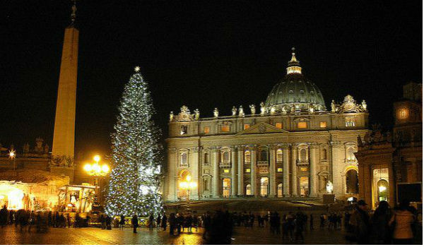 albero di natale san pietro