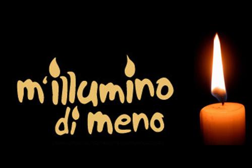 m'illumino di meno