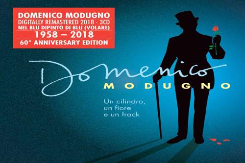 Domenico Modugno, la cover dei nuovi CD