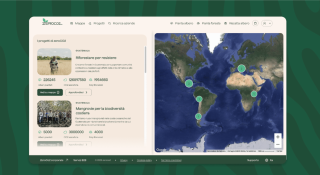 zeroCO2 cambia prospettiva e rivoluziona il sistema di monitoraggio dei suoi progetti di riforestazione