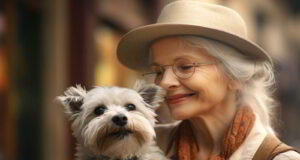 I benefici per gli anziani che può assicurare un cane